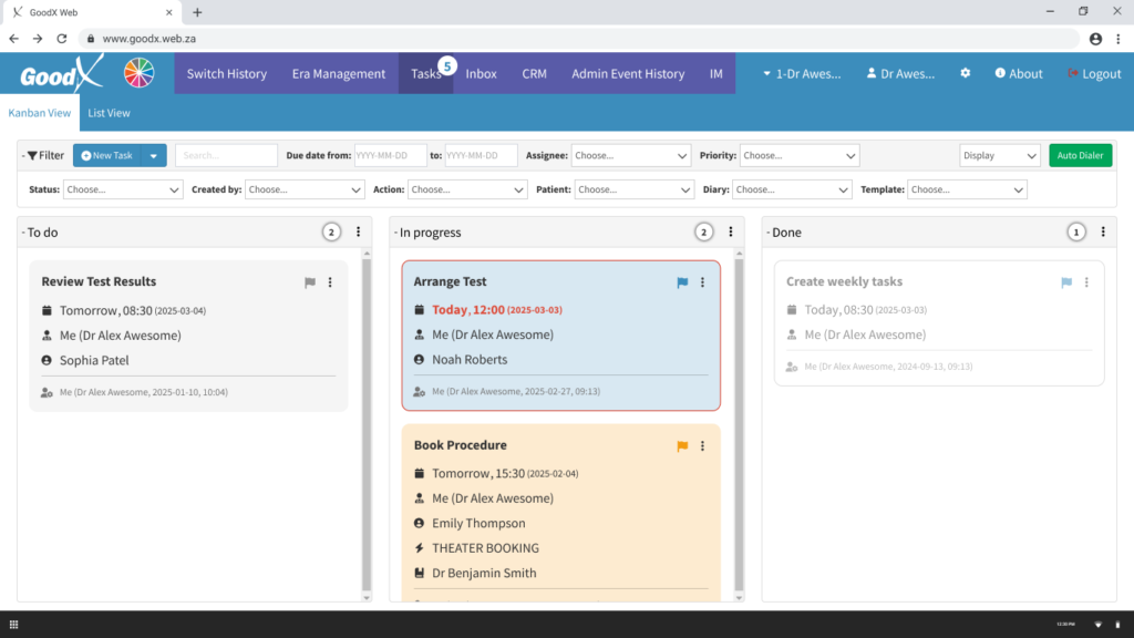 Image 2 - Kanban board full view