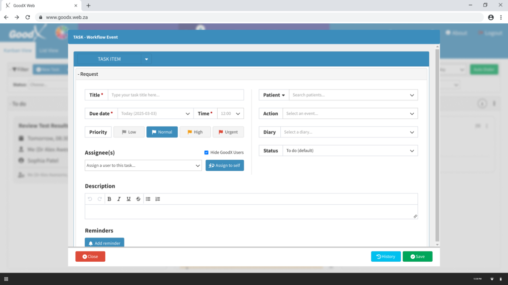 Image 6 - New Task form