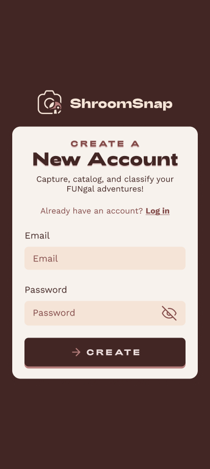 Sign up Page
